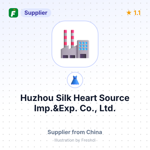 Huzhou Silk Heart Source Imp.&Exp. Co., Ltd. – summary card, no photo uploaded yet