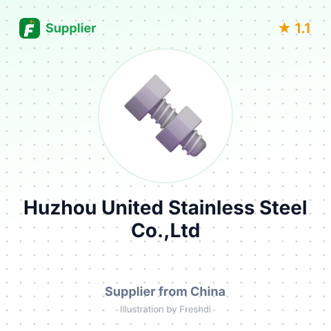 Huzhou United Stainless Steel Co.,Ltd – summary card, no photo uploaded yet