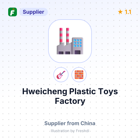Hweicheng Plastic Toys Factory – summary card, no photo uploaded yet