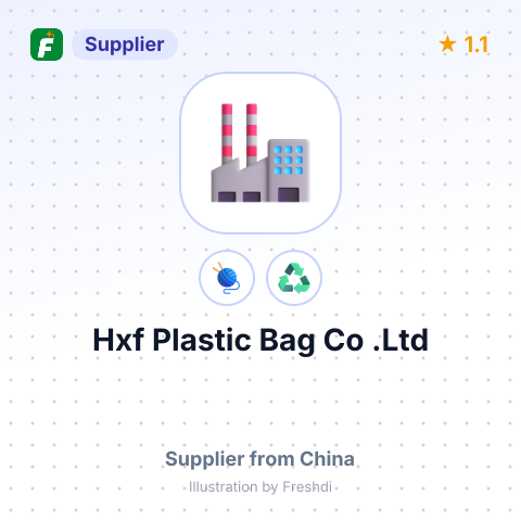 Hxf Plastic Bag Co .Ltd – summary card, no photo uploaded yet
