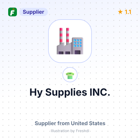 Hy Supplies INC. – summary card, no photo uploaded yet