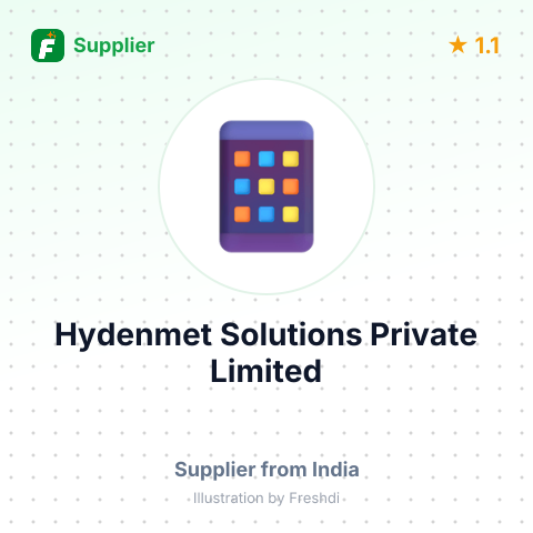 Hydenmet Solutions Private Limited  – summary card, no photo uploaded yet