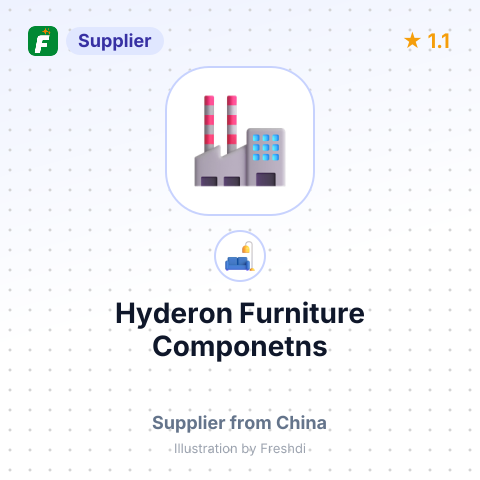 Hyderon Furniture Componetns – summary card, no photo uploaded yet