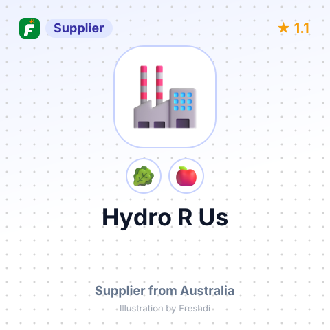 Hydro R Us  – summary card, no photo uploaded yet