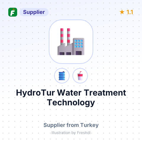 HydroTur Water Treatment Technology – summary card, no photo uploaded yet