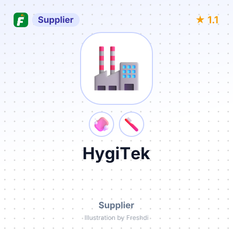 HygiTek – summary card, no photo uploaded yet