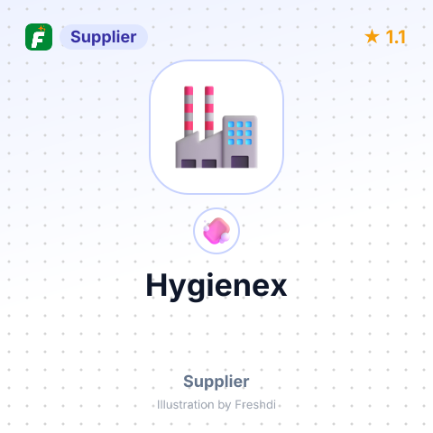 Hygienex – summary card, no photo uploaded yet