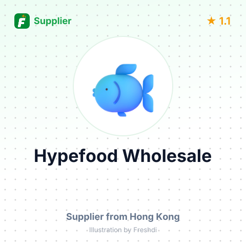 Hypefood Wholesale – summary card, no photo uploaded yet