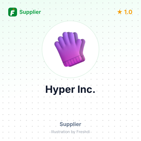 Hyper Inc. – summary card, no photo uploaded yet