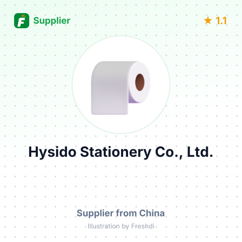 Hysido Stationery Co., Ltd. – summary card, no photo uploaded yet
