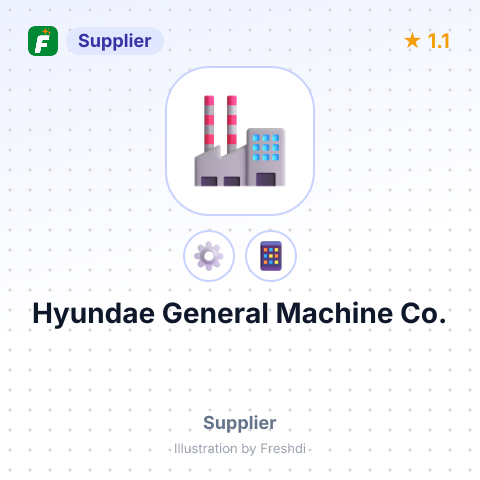 Hyundae General Machine Co. – summary card, no photo uploaded yet