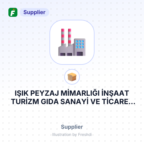 IŞIK PEYZAJ MİMARLIĞI İNŞAAT TURİZM GIDA SANAYİ VE TİCARET LİMİTED ŞİRKETİ – summary card, no photo uploaded yet
