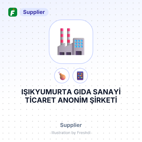 IŞIKYUMURTA GIDA SANAYİ TİCARET ANONİM ŞİRKETİ – summary card, no photo uploaded yet