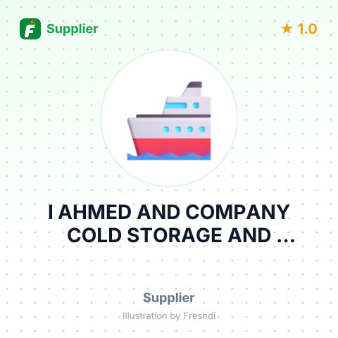 I AHMED AND COMPANY COLD STORAGE AND EXPORTS – summary card, no photo uploaded yet