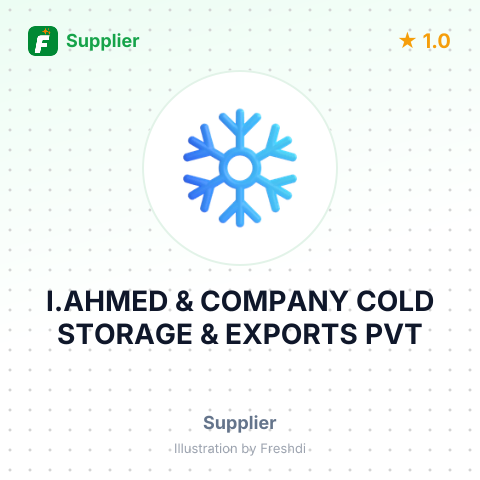 I.AHMED & COMPANY COLD STORAGE & EXPORTS PVT – summary card, no photo uploaded yet