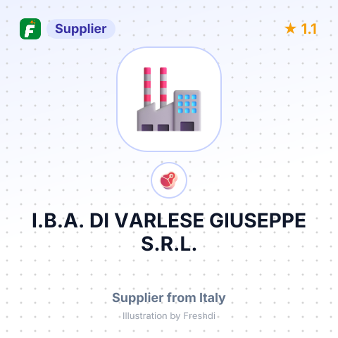 I.B.A. DI VARLESE GIUSEPPE S.R.L. – summary card, no photo uploaded yet