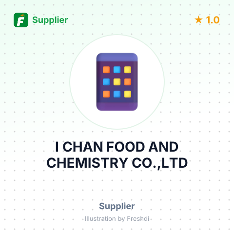 I CHAN FOOD AND CHEMISTRY CO.,LTD – summary card, no photo uploaded yet