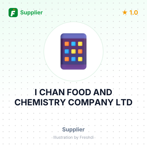 I CHAN FOOD AND CHEMISTRY COMPANY LTD – summary card, no photo uploaded yet