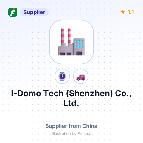 I-Domo Tech (Shenzhen) Co., Ltd. – summary card, no photo uploaded yet
