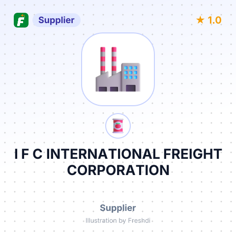 I F C INTERNATIONAL FREIGHT CORPORATION – summary card, no photo uploaded yet