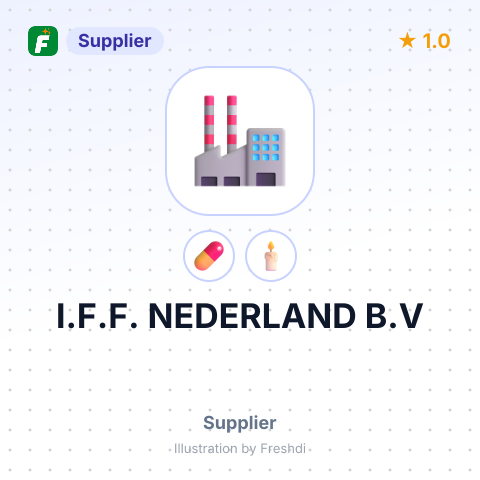 I.F.F. NEDERLAND B.V – summary card, no photo uploaded yet