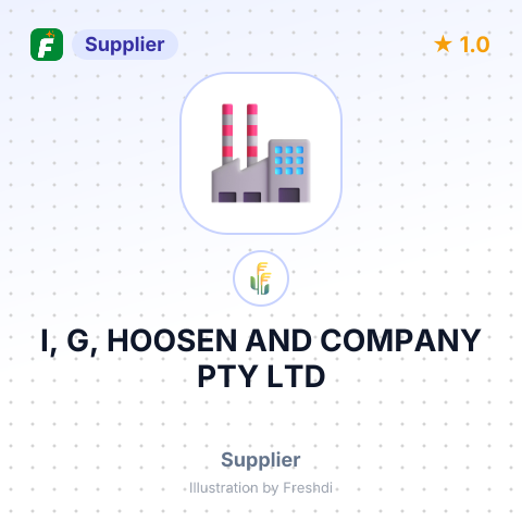 I, G, HOOSEN AND COMPANY PTY LTD – summary card, no photo uploaded yet