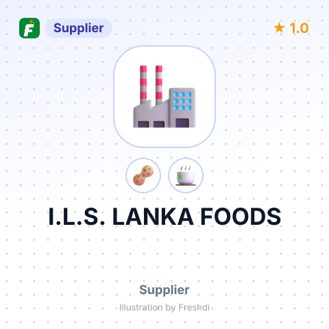 I.L.S. LANKA FOODS – summary card, no photo uploaded yet