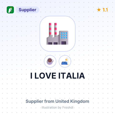 I LOVE ITALIA – summary card, no photo uploaded yet