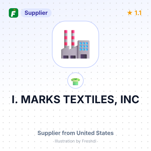I. MARKS TEXTILES, INC – summary card, no photo uploaded yet