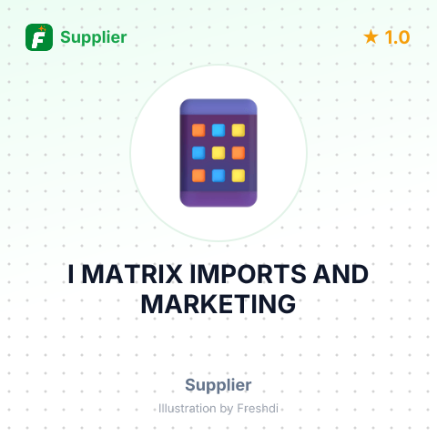 I MATRIX IMPORTS AND MARKETING – summary card, no photo uploaded yet