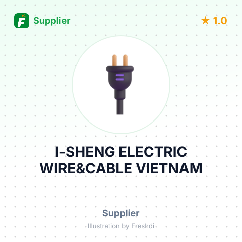 I-SHENG ELECTRIC WIRE&CABLE VIETNAM – summary card, no photo uploaded yet