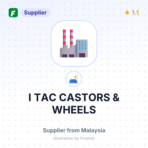 I TAC CASTORS & WHEELS – summary card, no photo uploaded yet