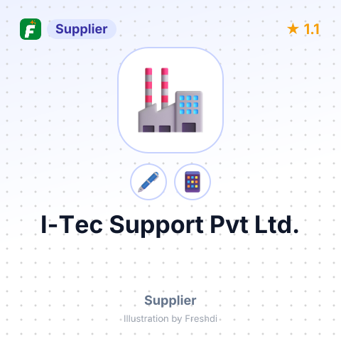 I-Tec Support Pvt Ltd. – summary card, no photo uploaded yet