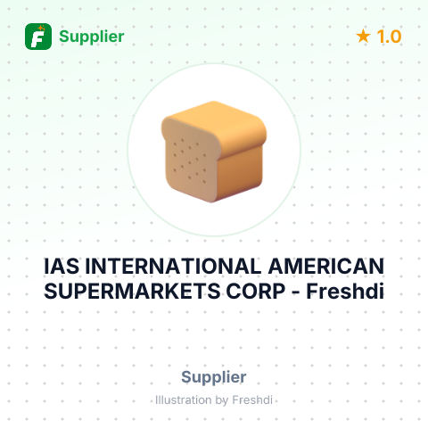 IAS INTERNATIONAL AMERICAN SUPERMARKETS CORP – summary card, no photo uploaded yet