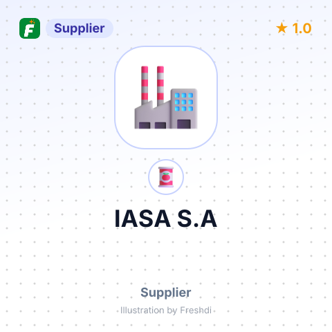 IASA S.A – summary card, no photo uploaded yet