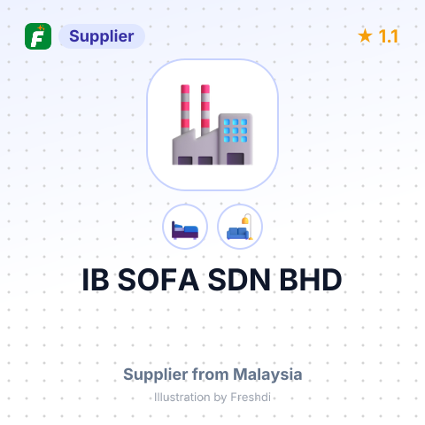 IB SOFA SDN BHD – summary card, no photo uploaded yet