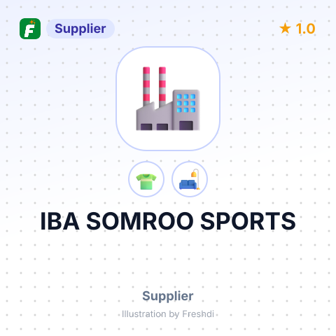 IBA SOMROO SPORTS – summary card, no photo uploaded yet