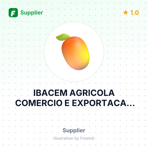 IBACEM AGRICOLA COMERCIO E EXPORTACAO LTDA – summary card, no photo uploaded yet