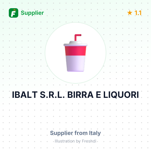 IBALT S.R.L. BIRRA E LIQUORI – summary card, no photo uploaded yet