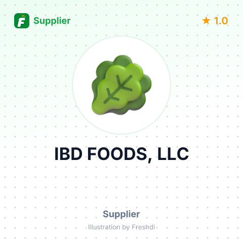 IBD FOODS, LLC – summary card, no photo uploaded yet