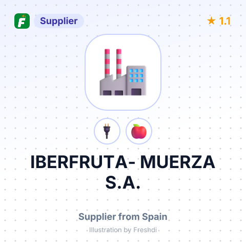 IBERFRUTA- MUERZA S.A. – summary card, no photo uploaded yet