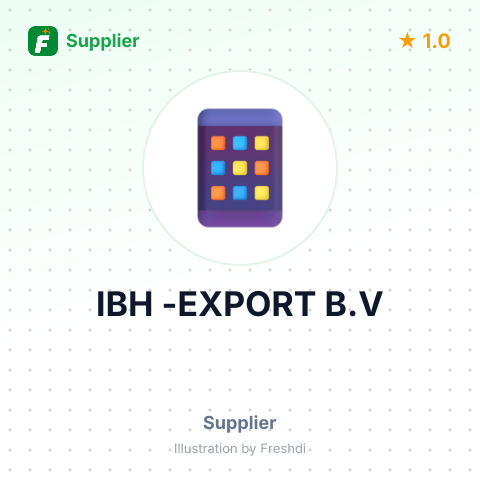 IBH -EXPORT B.V – summary card, no photo uploaded yet