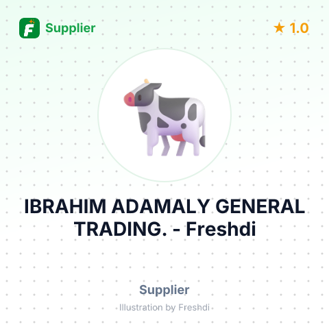 IBRAHIM ADAMALY GENERAL TRADING. – summary card, no photo uploaded yet