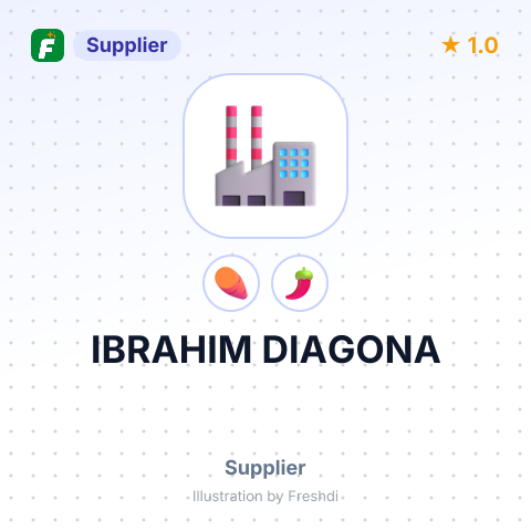 IBRAHIM DIAGONA – summary card, no photo uploaded yet