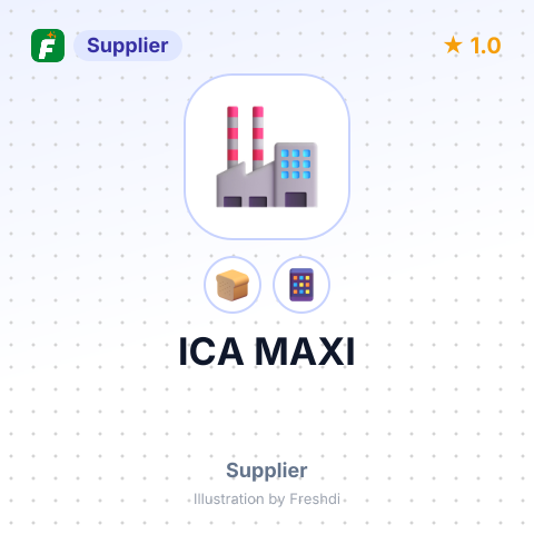 ICA MAXI – summary card, no photo uploaded yet