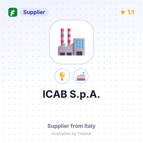 ICAB S.p.A. – summary card, no photo uploaded yet