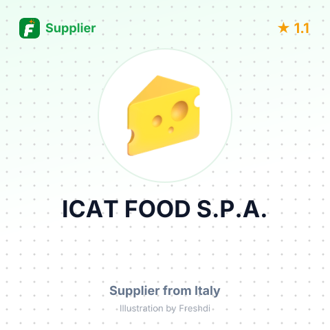 ICAT FOOD S.P.A. – summary card, no photo uploaded yet