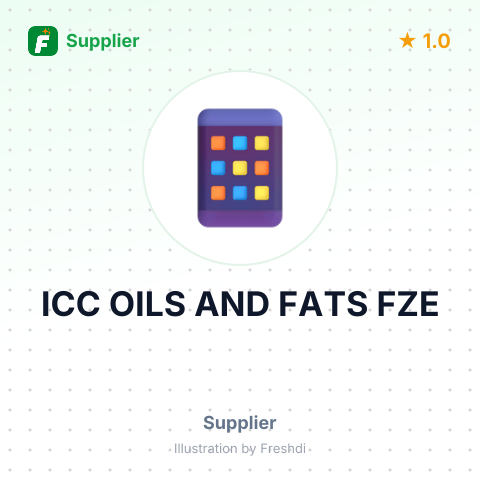 ICC OILS AND FATS FZE – summary card, no photo uploaded yet