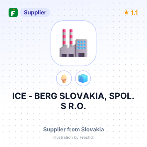 ICE - BERG SLOVAKIA, SPOL. S R.O. – summary card, no photo uploaded yet