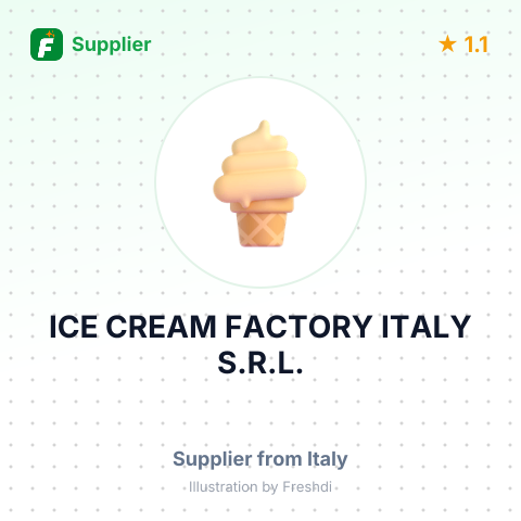 ICE CREAM FACTORY ITALY S.R.L. – summary card, no photo uploaded yet